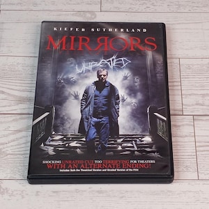 Mirrors DVD, Unrated * Horror/Mystery Movie * Kiefer Sutherland