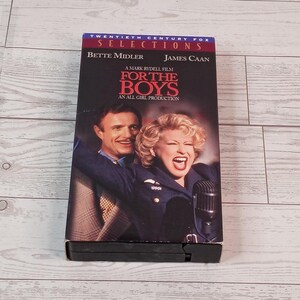 For The Boys VHS 1991 Movie * Musical, Comedy * Bette Midler, James Caan, Billy Bob Thornton Free Shipping