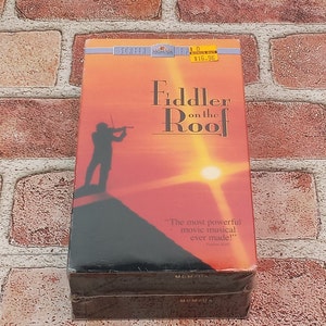 Fiddler On The Roof VHS 2 Cassette Set 1971 Movie * Musical, Family * Topal New Factory Sealed Free Shipping