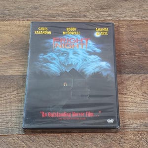 Fright Night DVD 1985 Movie - Horror, Comedy - Chris Sarandon, Roddy McDowall, Amanda Bearse New Factory Sealed Free Shipping