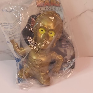 Vintage Star Wars C-3PO Burger King Toy - New Sealed