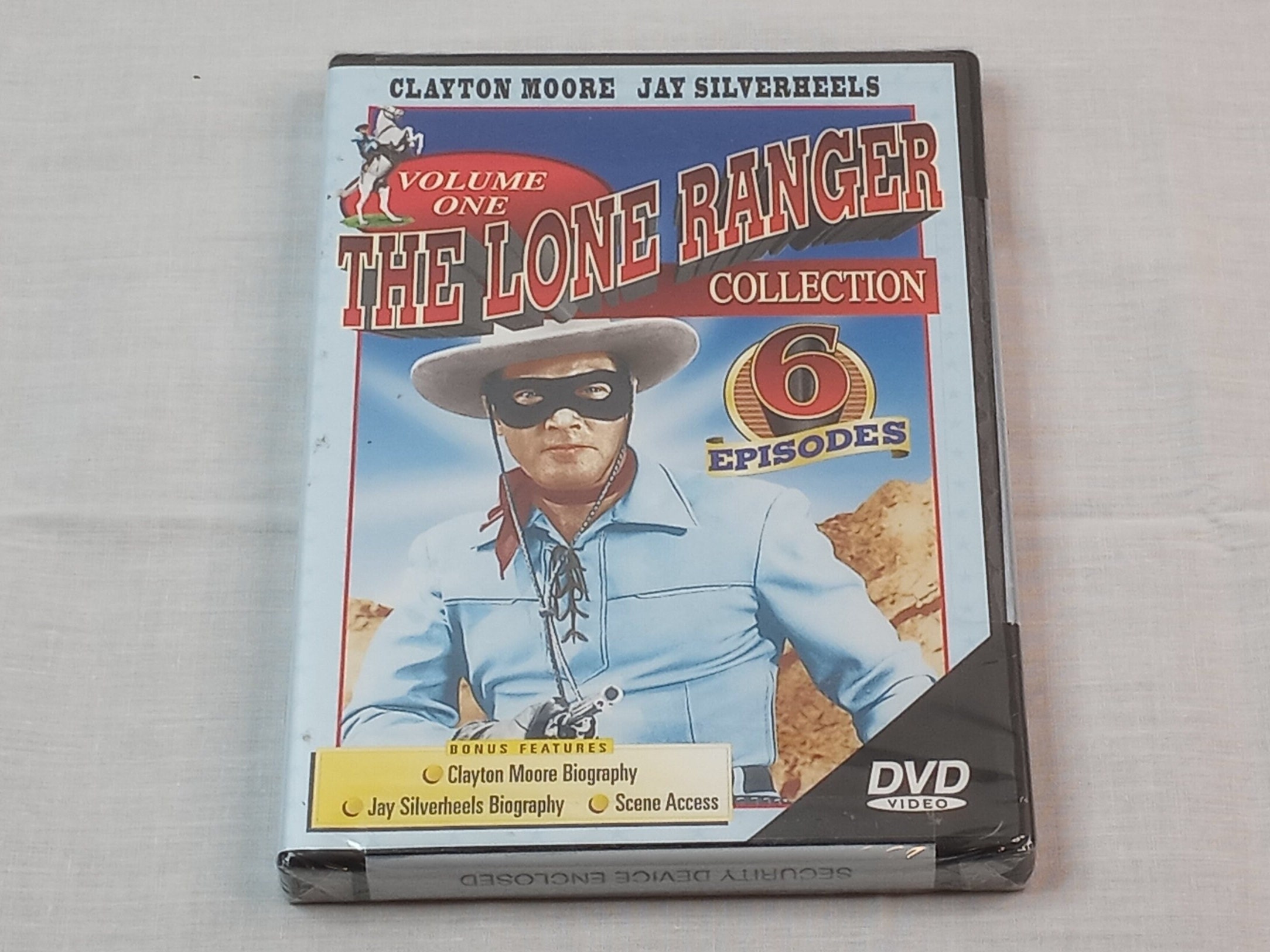 The Lone Ranger Collection: Volume 1 6 Episodes, B&W DVD