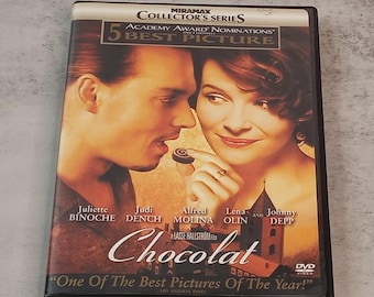 Chocolat DVD Miramax Collector's Series, Johnny Depp, Juliette