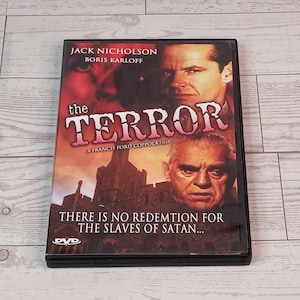 The Terror DVD * Horror/Indie Movie * Jack Nicholson, Boris Karloff, Francis Ford Coppola Free Shipping