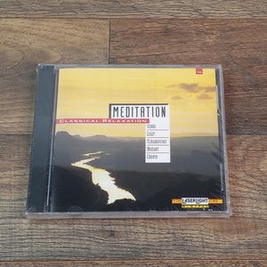 Meditation Classical Relaxation Volume 10 Audio CD, 1991 * New Sealed Free Shipping