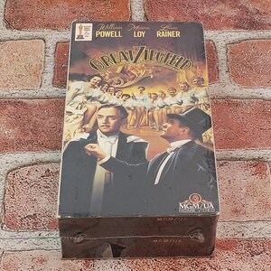 Great Ziegfeld VHS 2 Cassette Set B/W 1936 Movie * Musical, Drama * William Powell New Factory Sealed Free Shipping