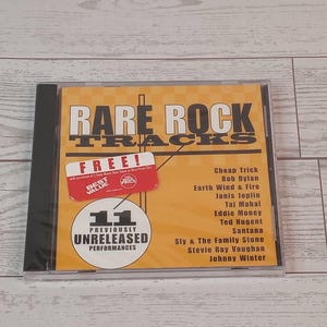 Rare Rock Tracks (11 Previously Unreleased Performances CD Bob Dylan, Cheap Trick, Janis Joplin New Sealed