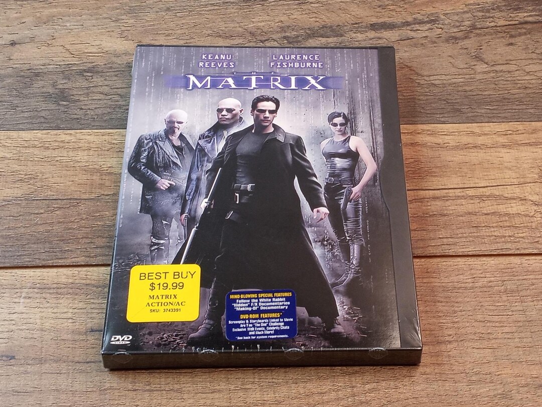 Fallen Matrix Dvd The Matrix * 1999 Action/sci-fi DVD, Snapcase * Keanu Reeves, Laurence ...
