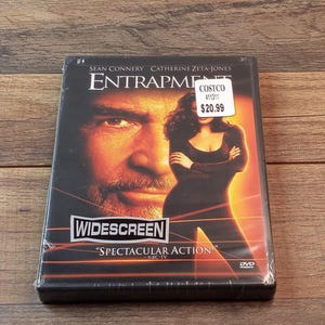 Entrapment DVD 1999 Movie * Thriller, Crime * Sean Connery, Catherine Zeta-Jones New Factory Sealed Free Shipping