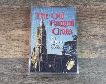 Vintage The Old Rugged Cross 21 Religious Organ Favorites Cassette Tape New Sealed Free Shipping