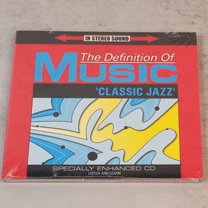 The Definition Of Music Classic Jazz CD Specially Enhanced * New Sealed
