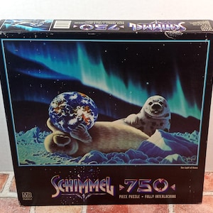 The Light Of Home by Schimmel Jigsaw Puzzle, 750 Pieces Milton Bradley - New Sealed