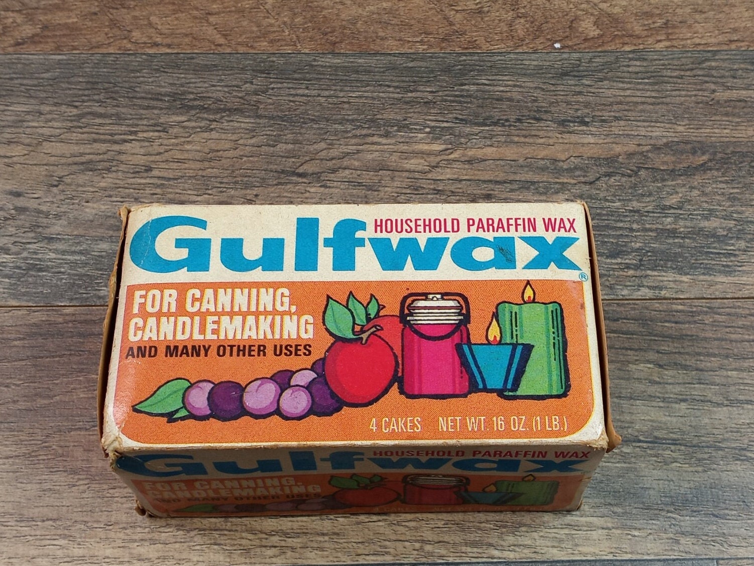 Gulf Wax Paraffin Wax, Household - 16 oz