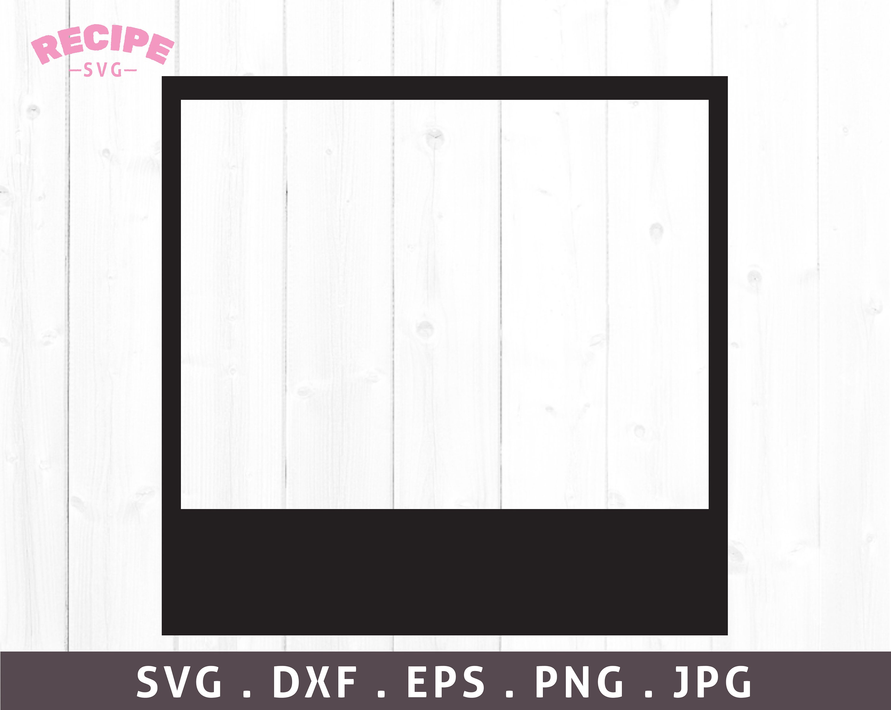 Photo Svg Big Photo Frame Svg Photo Frame Clipart Big Etsy