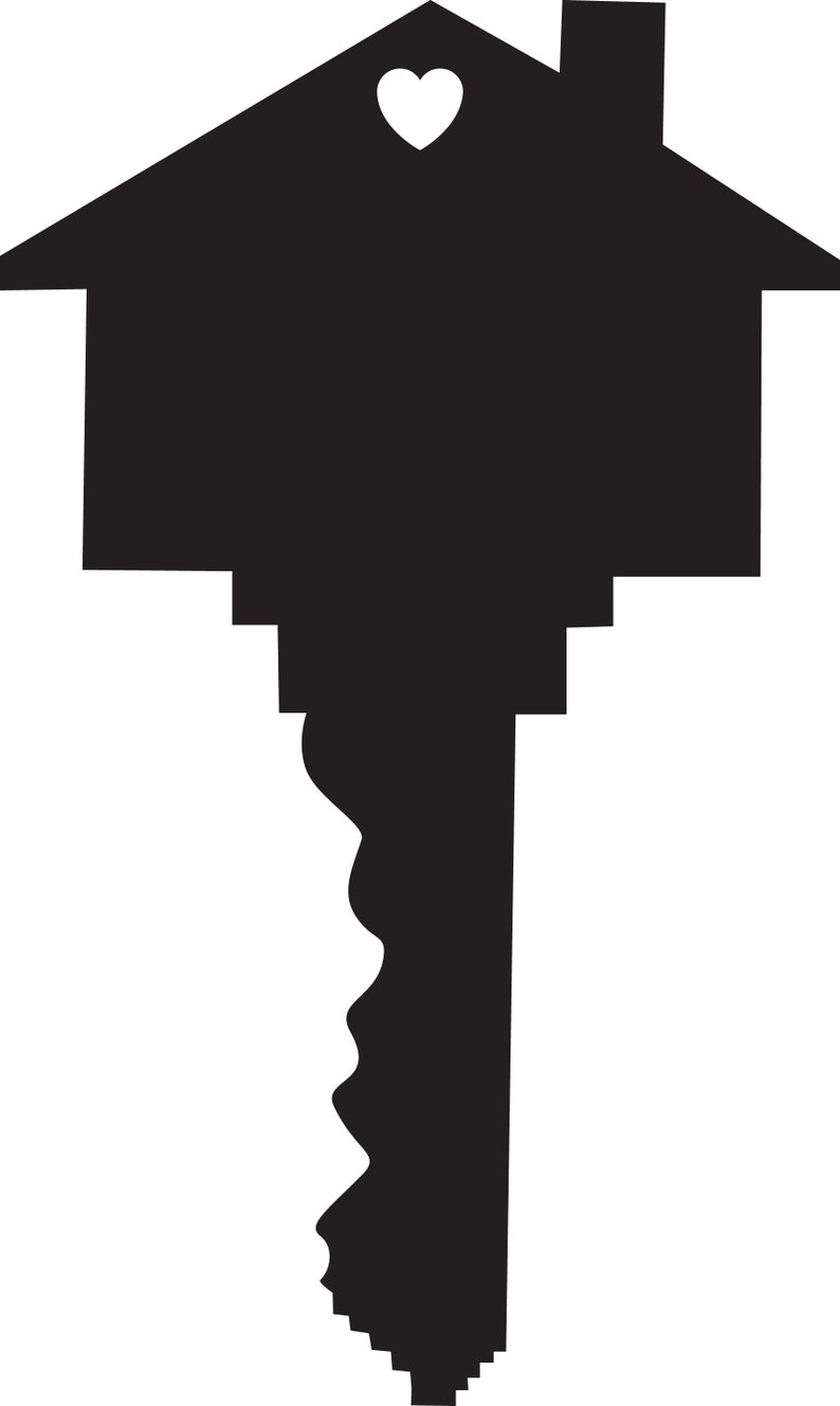 House Svg Key Svg Keyhouse Svg Key Icon Svg Key Outline Etsy