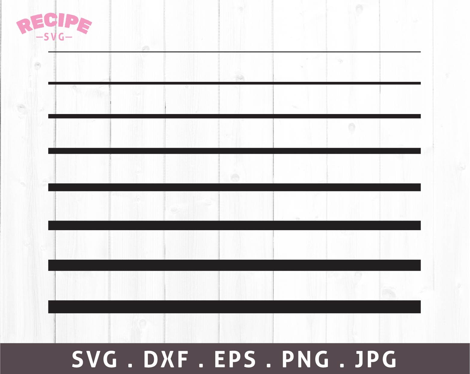 Line svg straight black lines lines different width line | Etsy