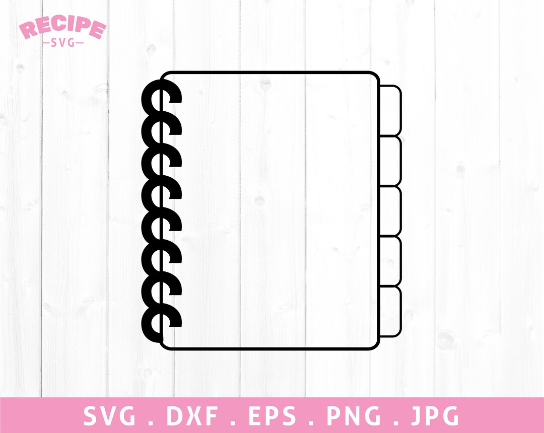 Notebook Outline Svg, Notebook Svg, Notebook Blank Svg, School Svg