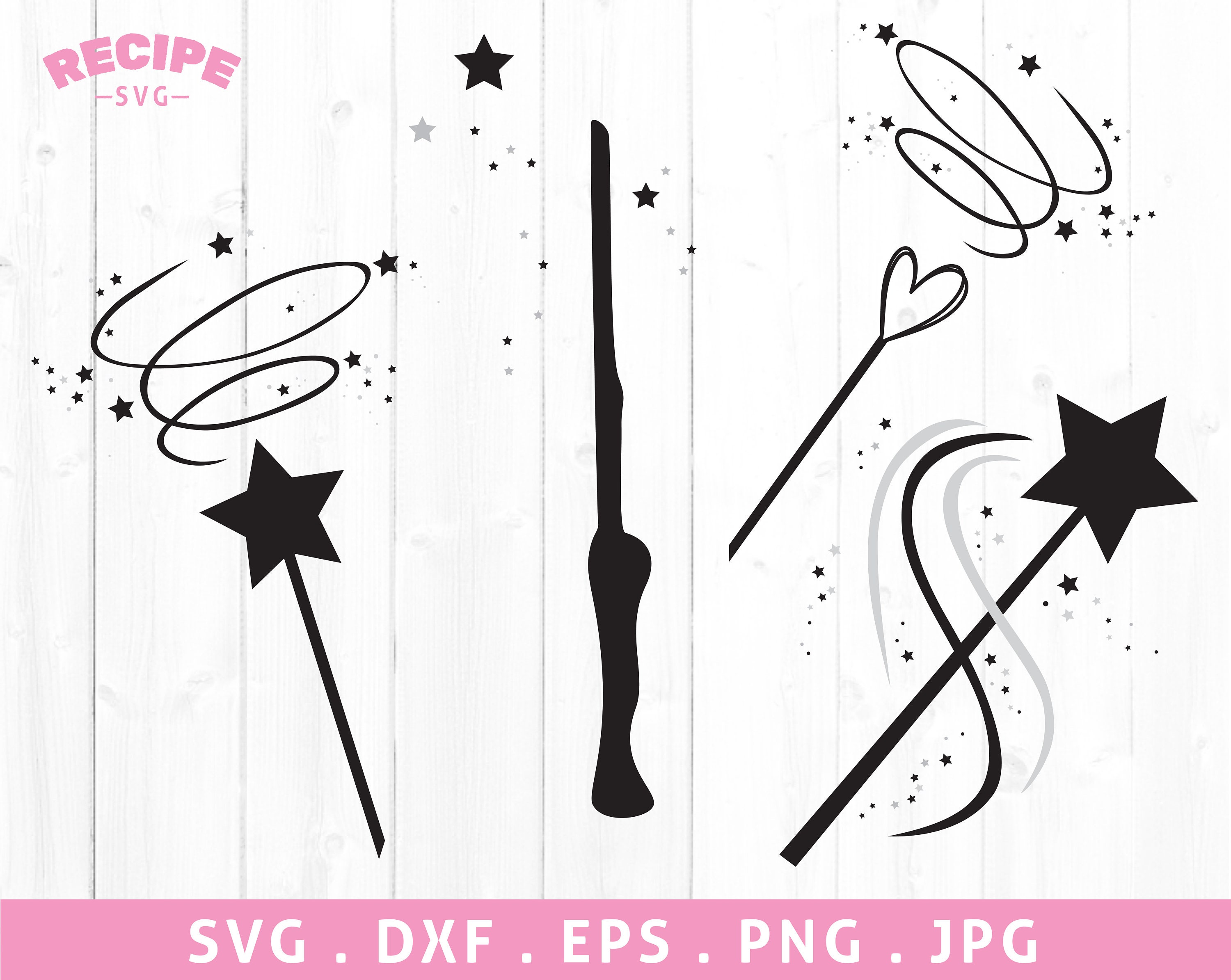 Fairy Wand Svg Wand Svg Magic Svg Fairy Godmother Svg Fairy | Images ...