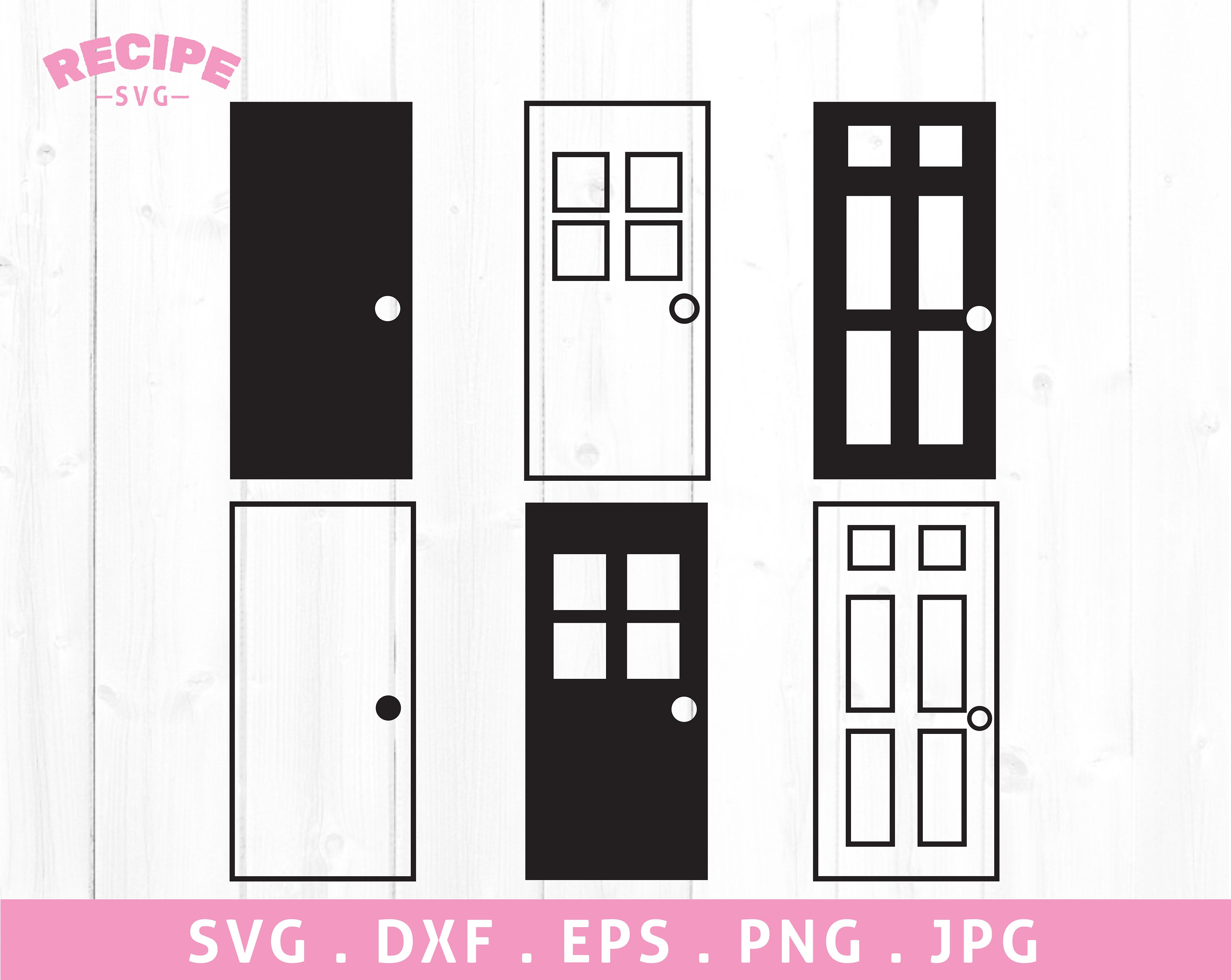 Figure Doors from Roblox Horror Game inspired downloadable image  png/psd/pdf for sublimation and crafting