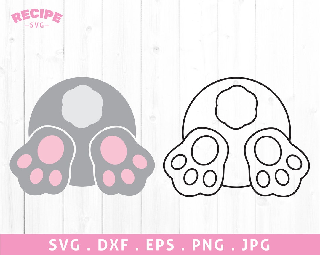Bunny Tail Svg, Easter Svg, Svg, Rabbit Tail Png, Bunny Butt Clipart, Eps,  Svg, Dxf, Jpg -  Finland