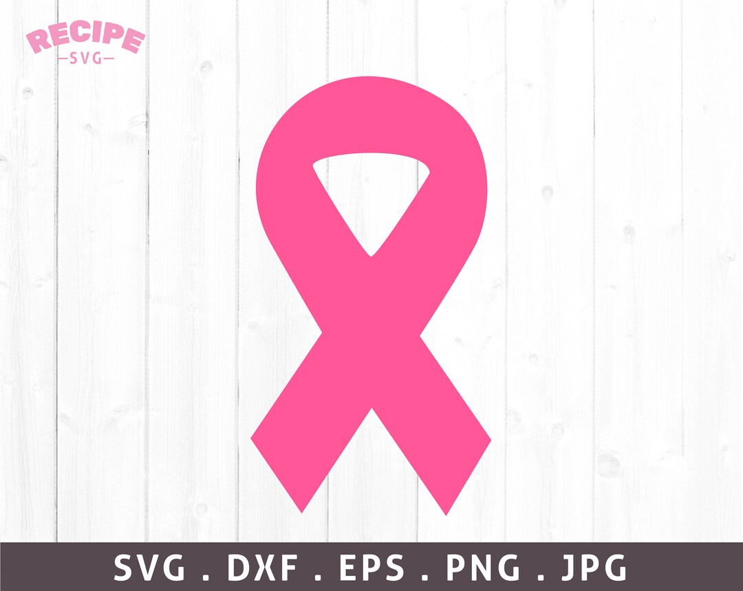 Cancer Ribbon svg, Awareness Ribbon svg, Pink Ribbon svg, Pink Ribbon ...