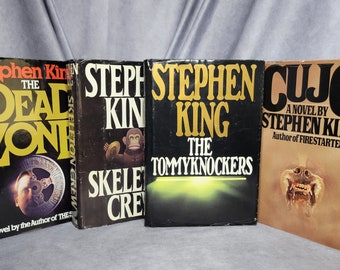 A Lot of (4) 1st. Edition Stephen King Novels