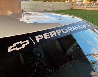 Camaro Windshield Vinyl Banner Decal 4 X 40 Very Sporty Etsy Canada