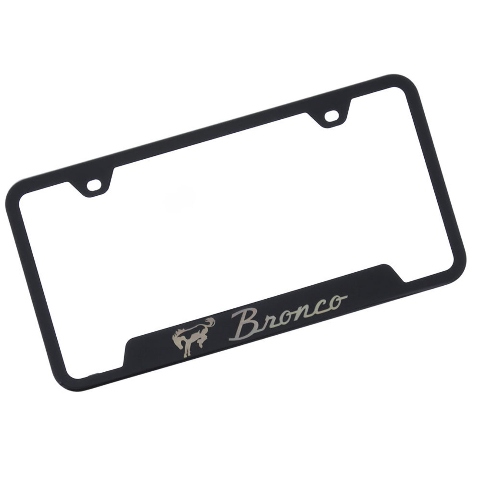 Ford bronco license plate frame black Etsy