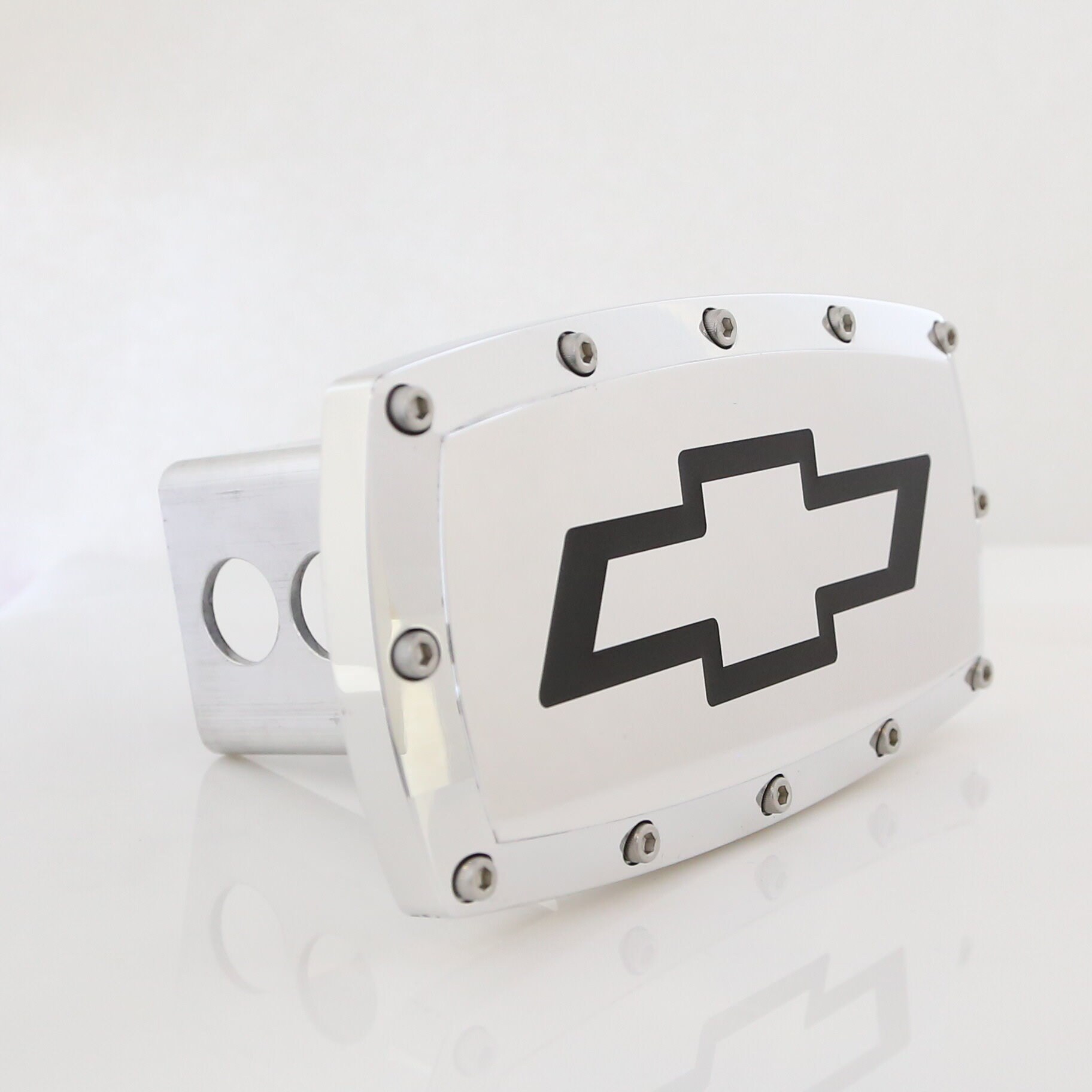 Chevrolet Bowtie Billet Tow Hitch Cover chrome Etsy Ireland
