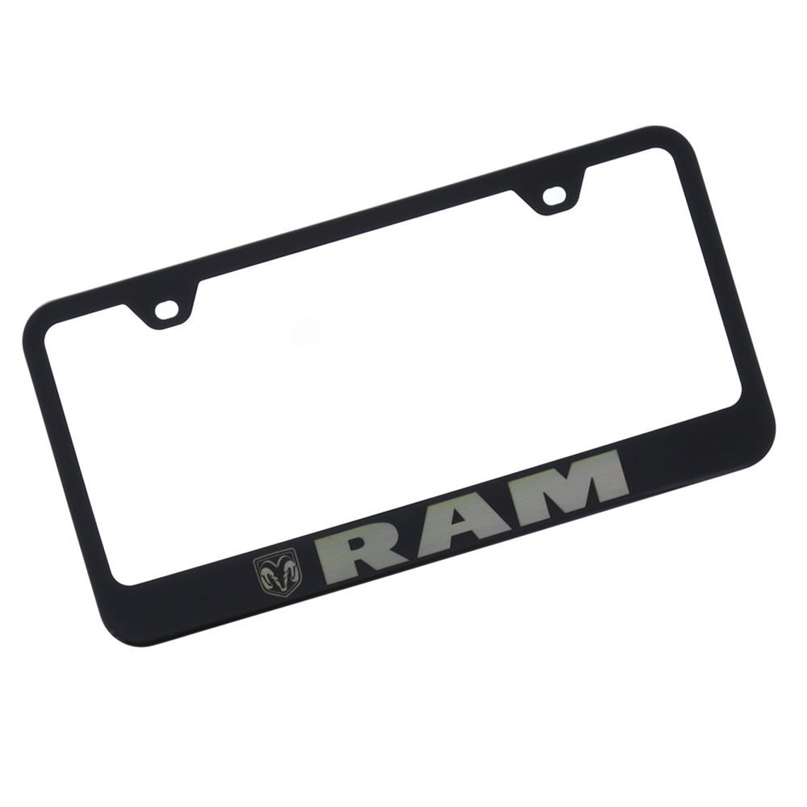 Dodge ram license plate frame black Etsy