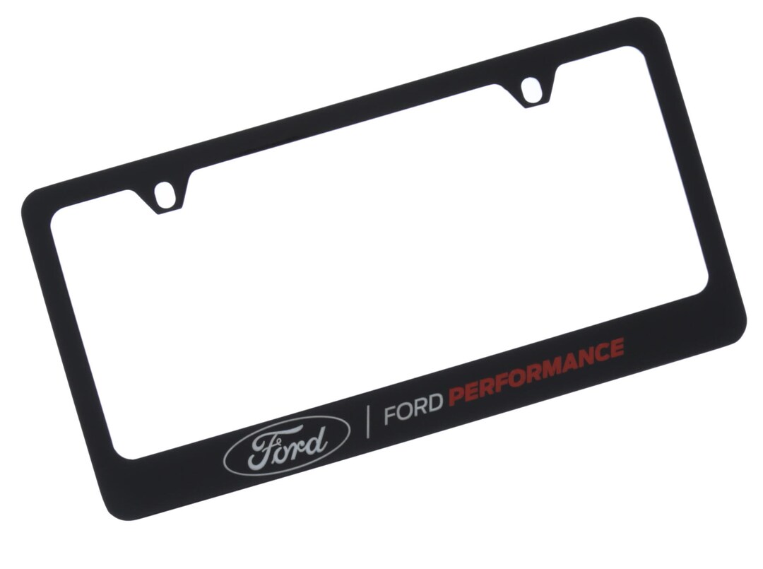 Ford Performance License Plate Frame black Etsy