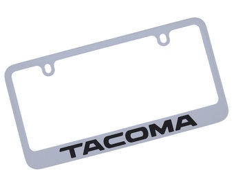 Toyota tacoma license plate frame (chrome)