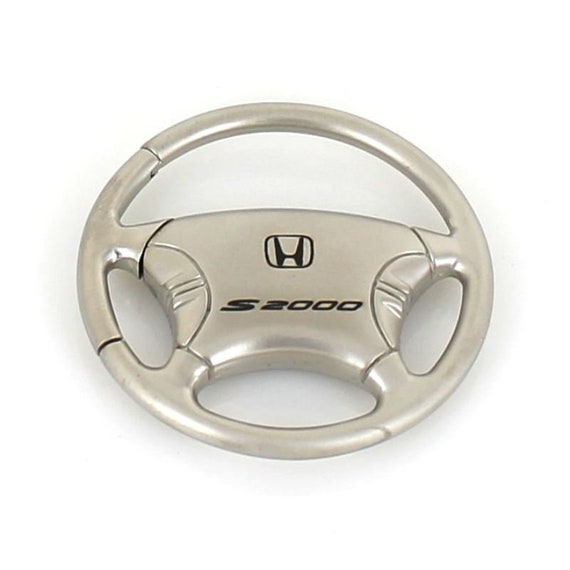 Honda s2000 steering wheel keychain chrome Etsy