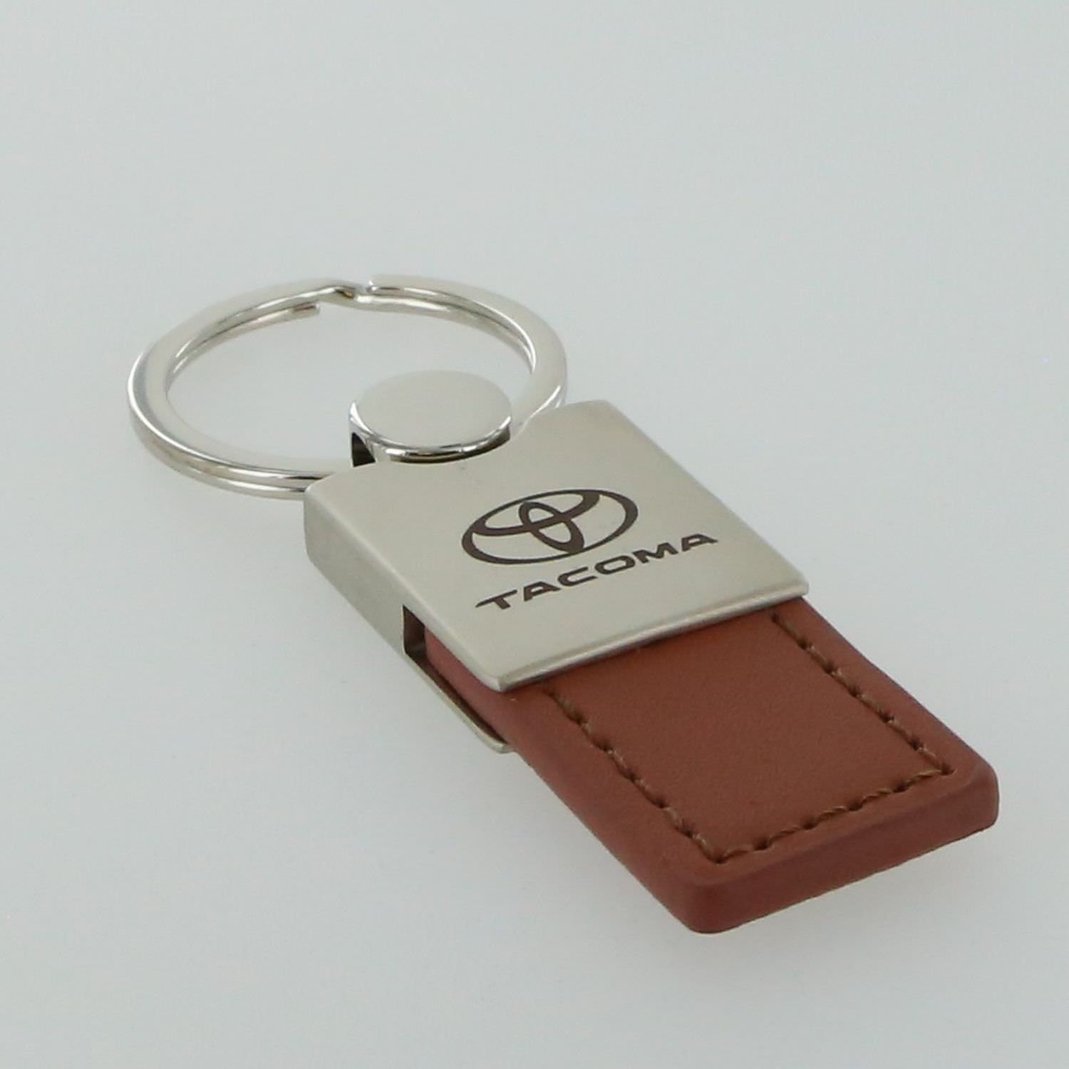 Toyota leather key ring brown Etsy