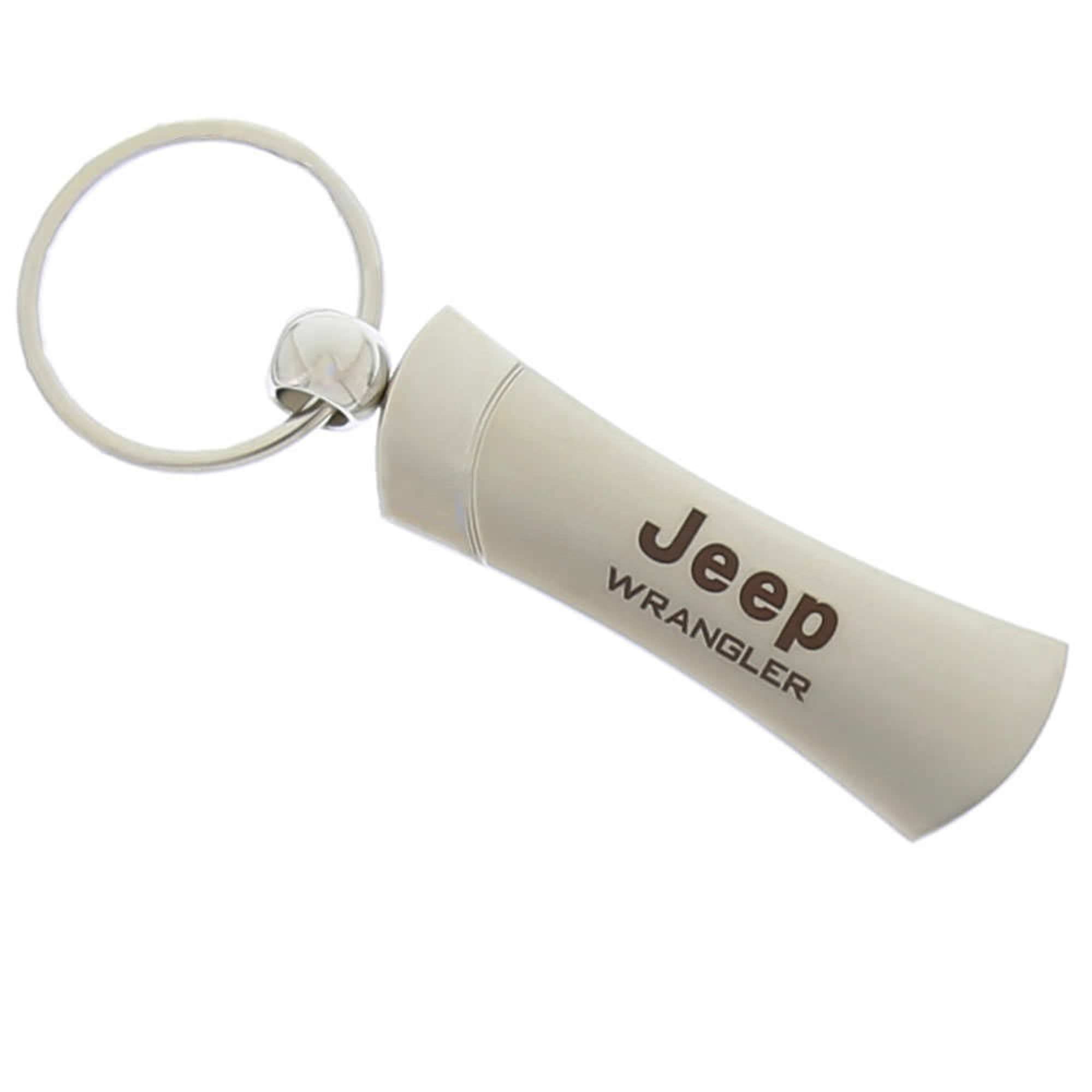 Jeep Wrangler Blade Keychain chrome 