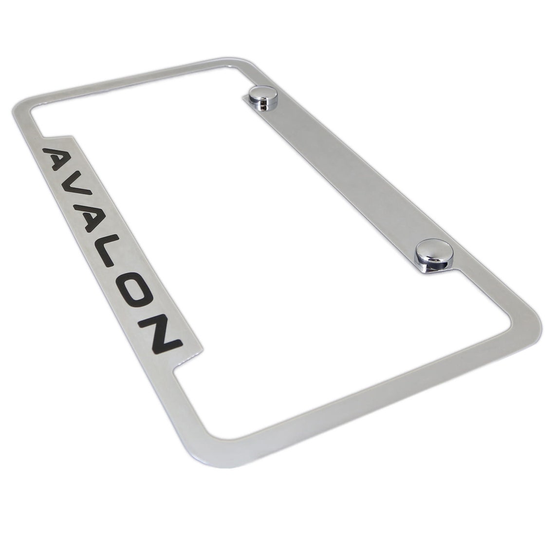 Toyota avalon license plate frame chrome Etsy