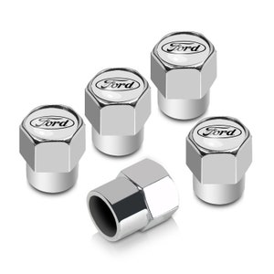 Ford tire valve caps (chrome)