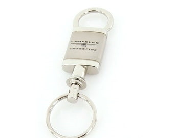 Au-tomotive Gold Kc3210.cro Crossfire Black Oval Leather Key Fob