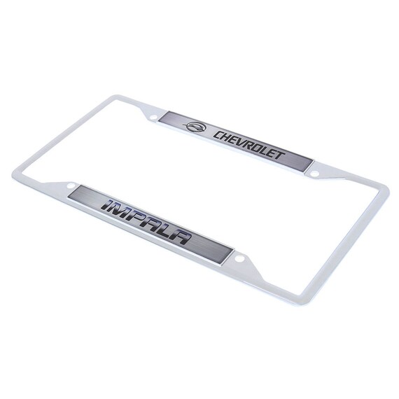 Chevy impala license plate frame online