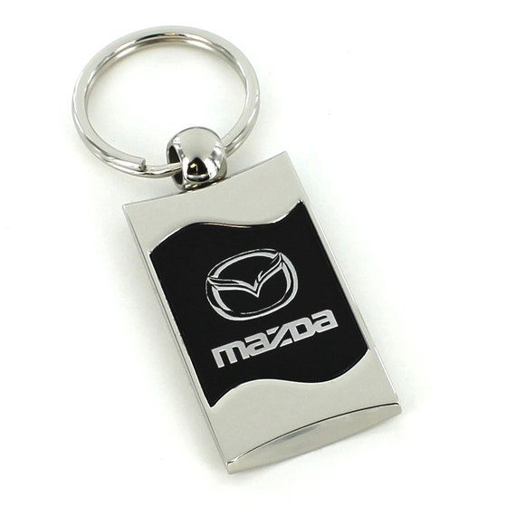 Mazda Schlüsselanhänger gesponnen schwarz - .de