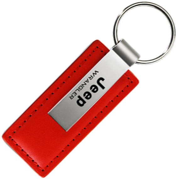 Red deals jeep keychain