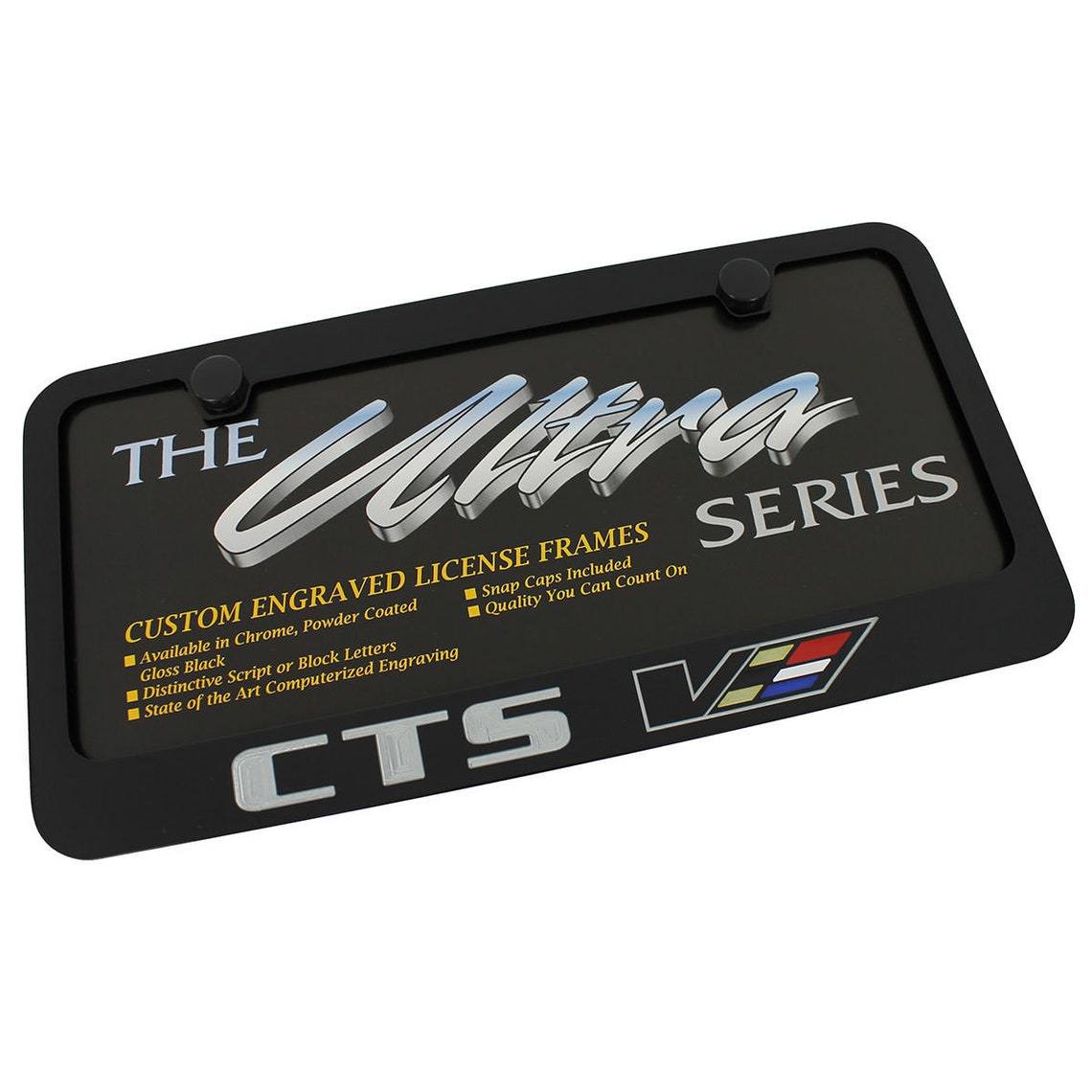 Cadillac cts v license plate frame black Etsy