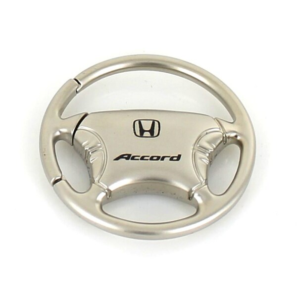 Honda accord steering wheel key chain (chrome)