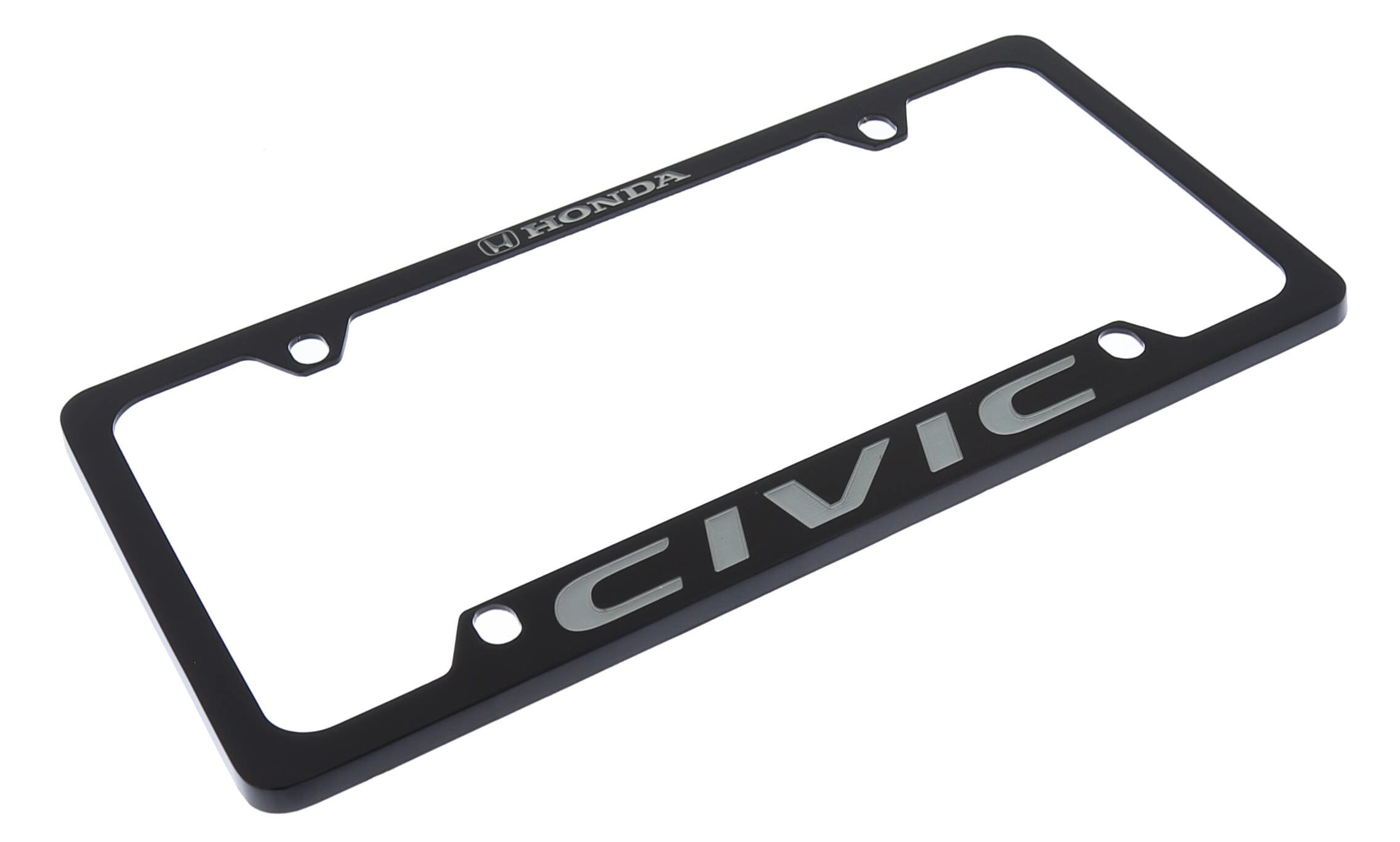 Honda Civic License Plate Frame black Etsy