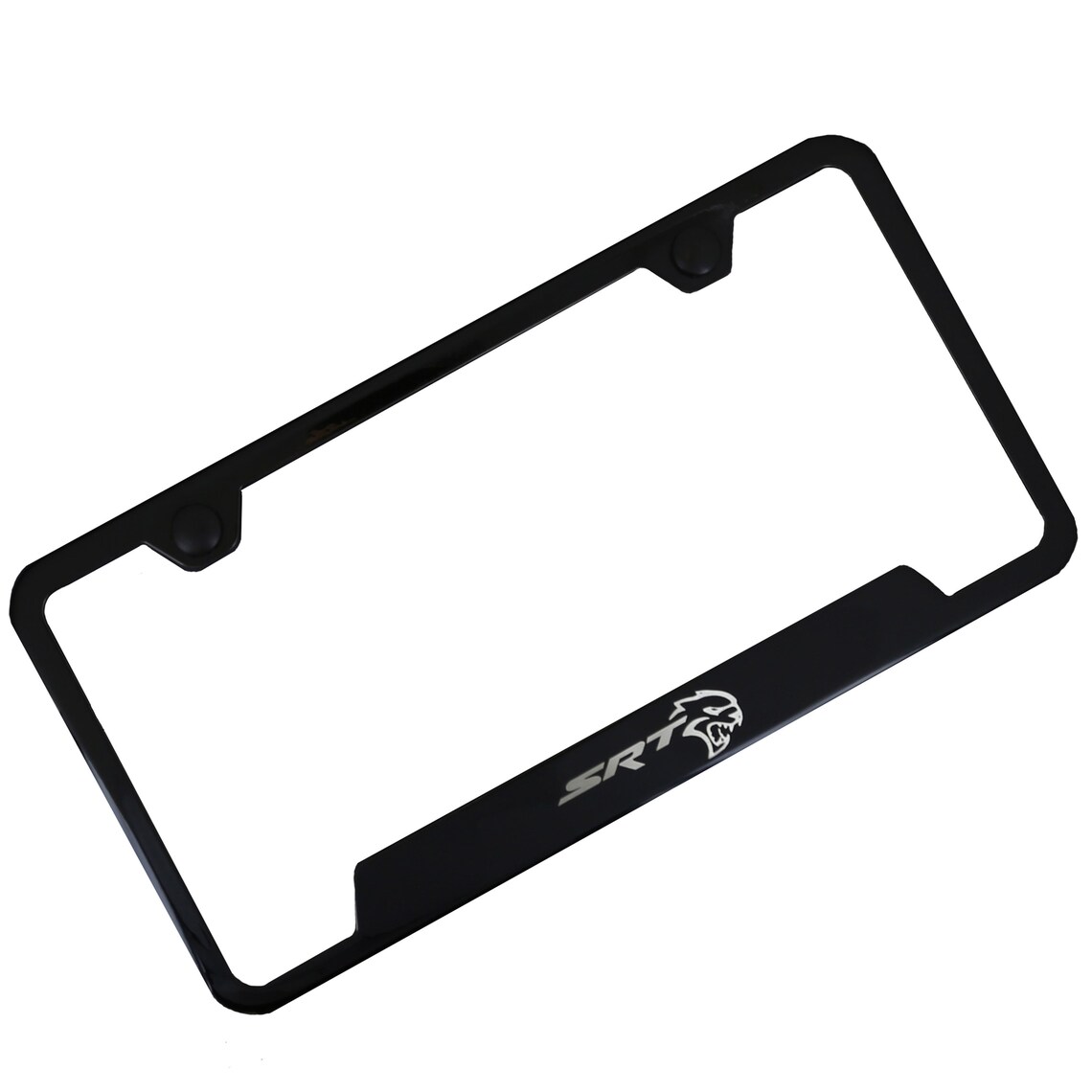 Dodge hellcat cut out license plate frame black Etsy
