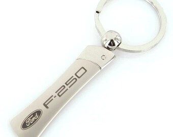 Ford f-250 blade key chain (chrome)