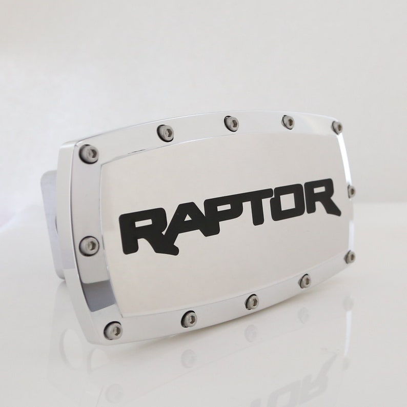 Ford Raptor Logo Billet Tow Hitch Cover chrome Etsy