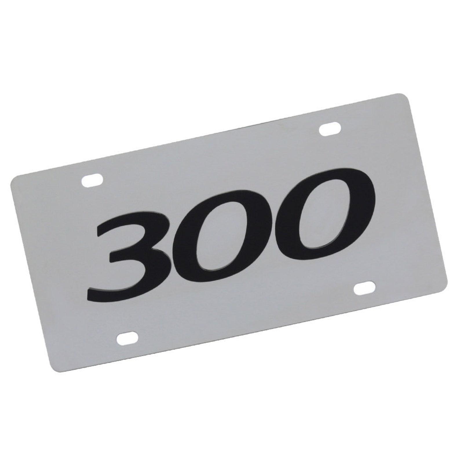 Chrysler 300 logo license plate chrome Etsy