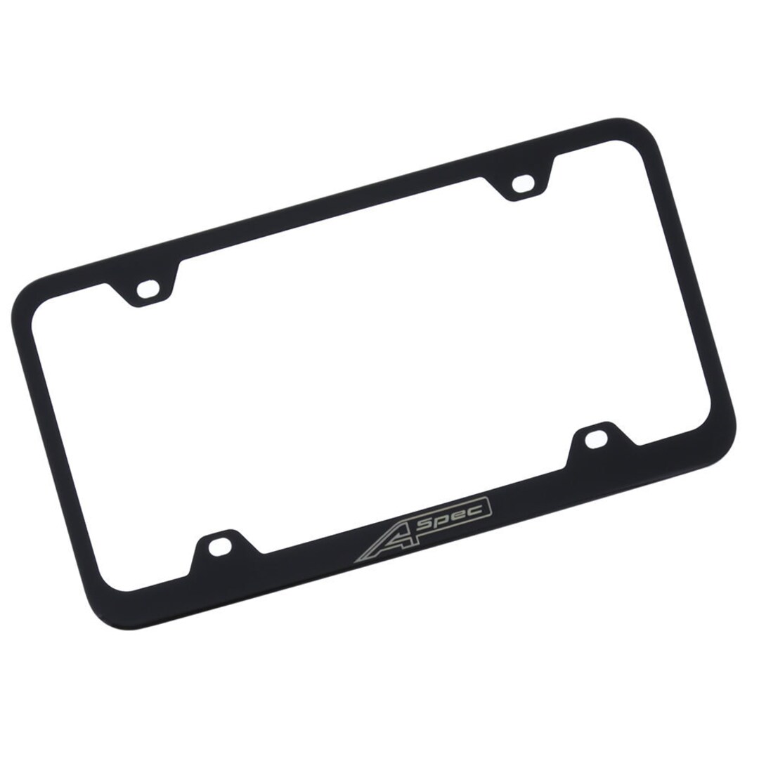 Acura A-spec Wide Body License Plate Frame black - Etsy