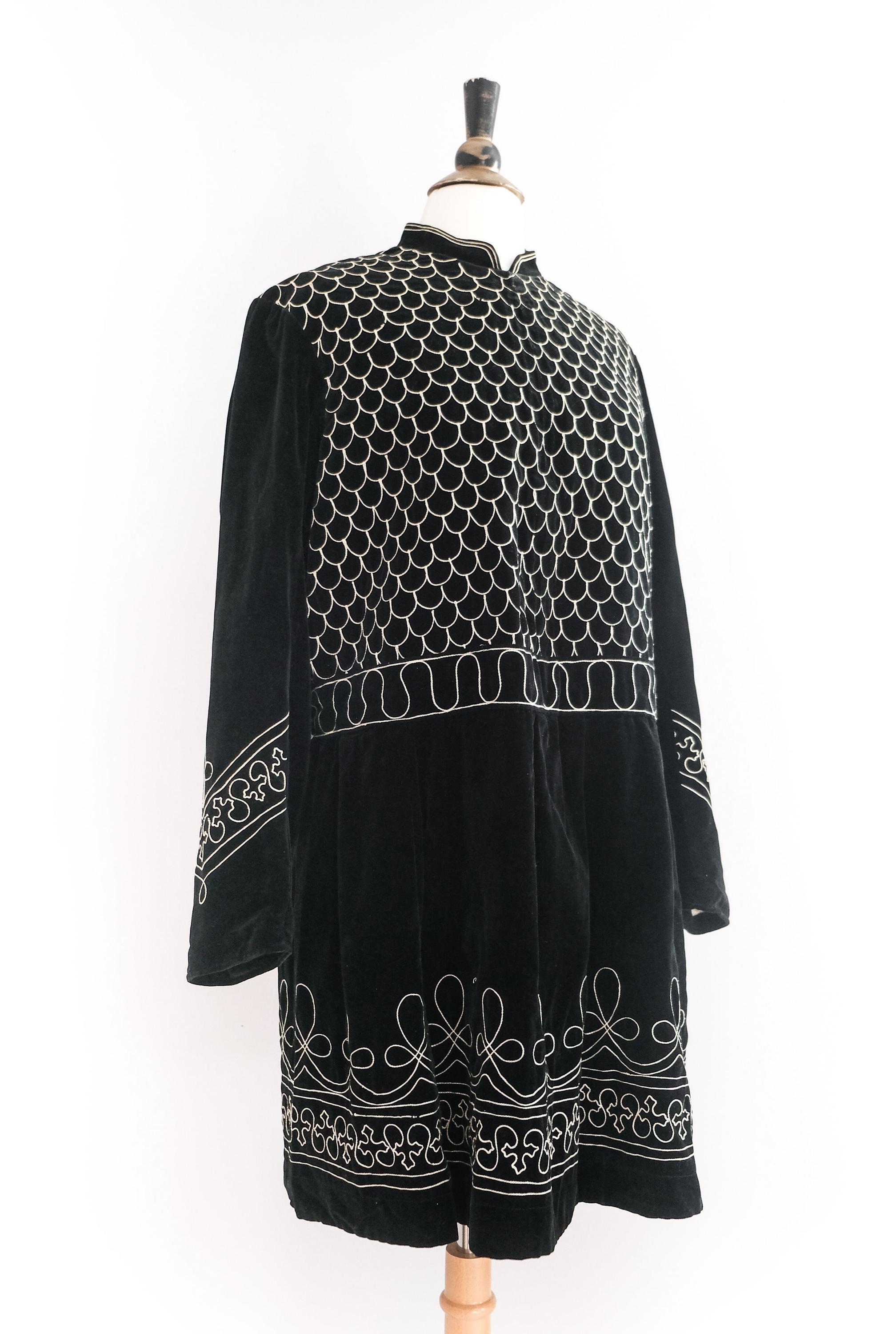 Antique 1920’s Freemason Guard Black Velvet Robe • M/L - Etsy